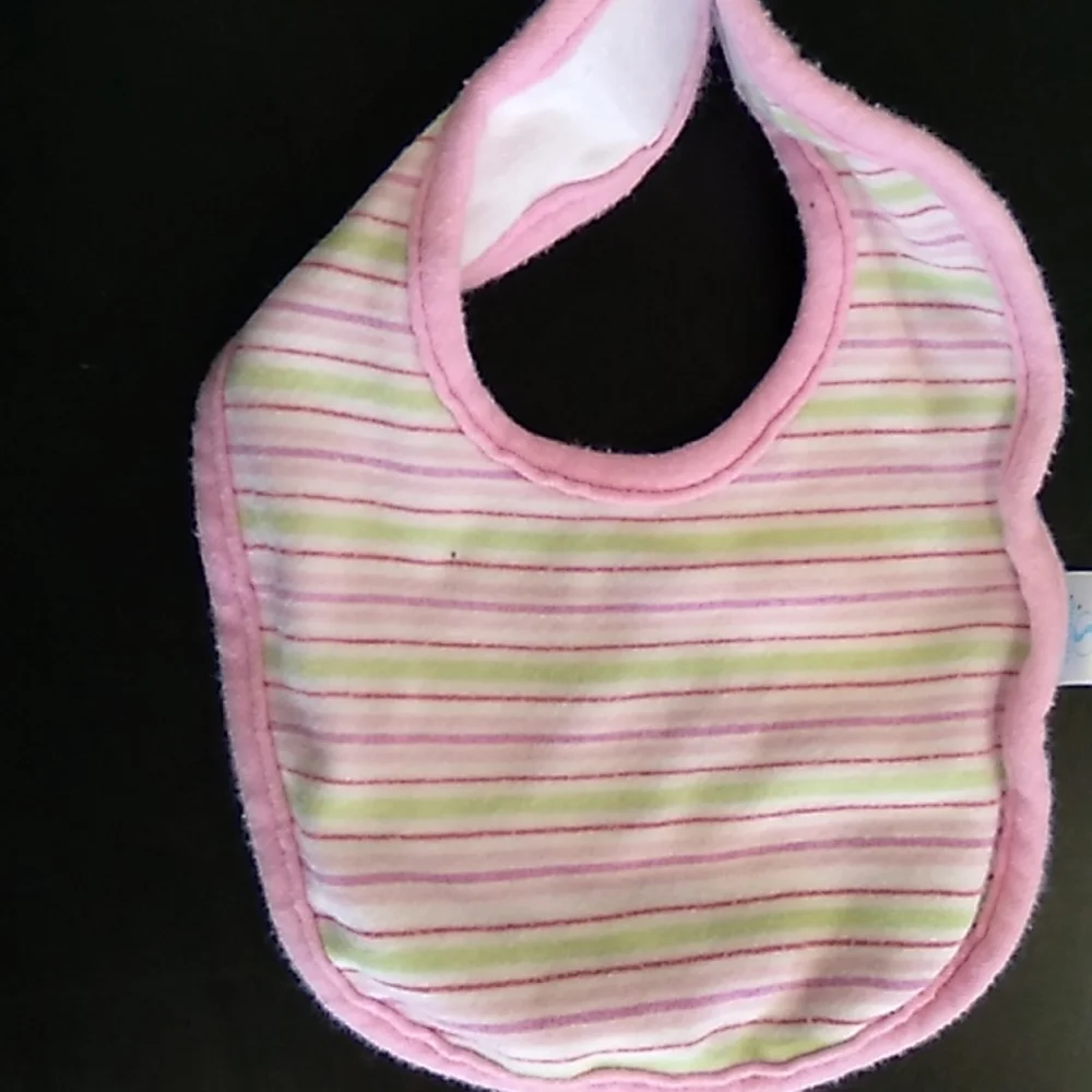 5 pack 100% cotton newborn bibs